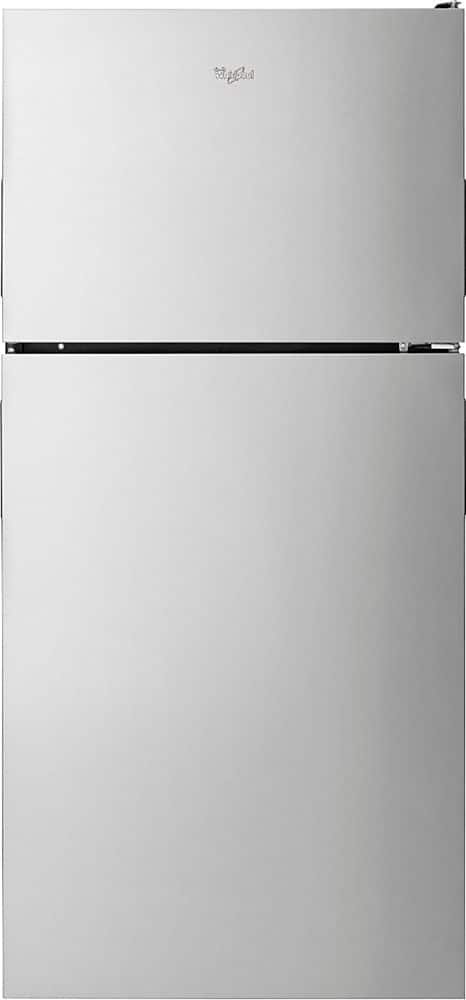 Whirlpool 18.2 Cu. Ft. Top-Freezer Refrigerator Stainless Steel from Kings Outlet