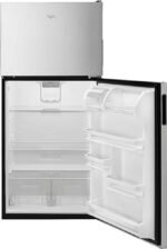 Whirlpool 18.2 Cu. Ft. Top-Freezer Refrigerator Stainless Steel from Kings Outlet