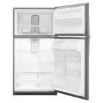 Whirlpool 20.5 Cu. Ft. Top-Freezer Refrigerator Stainless Steel from Kings Outlet
