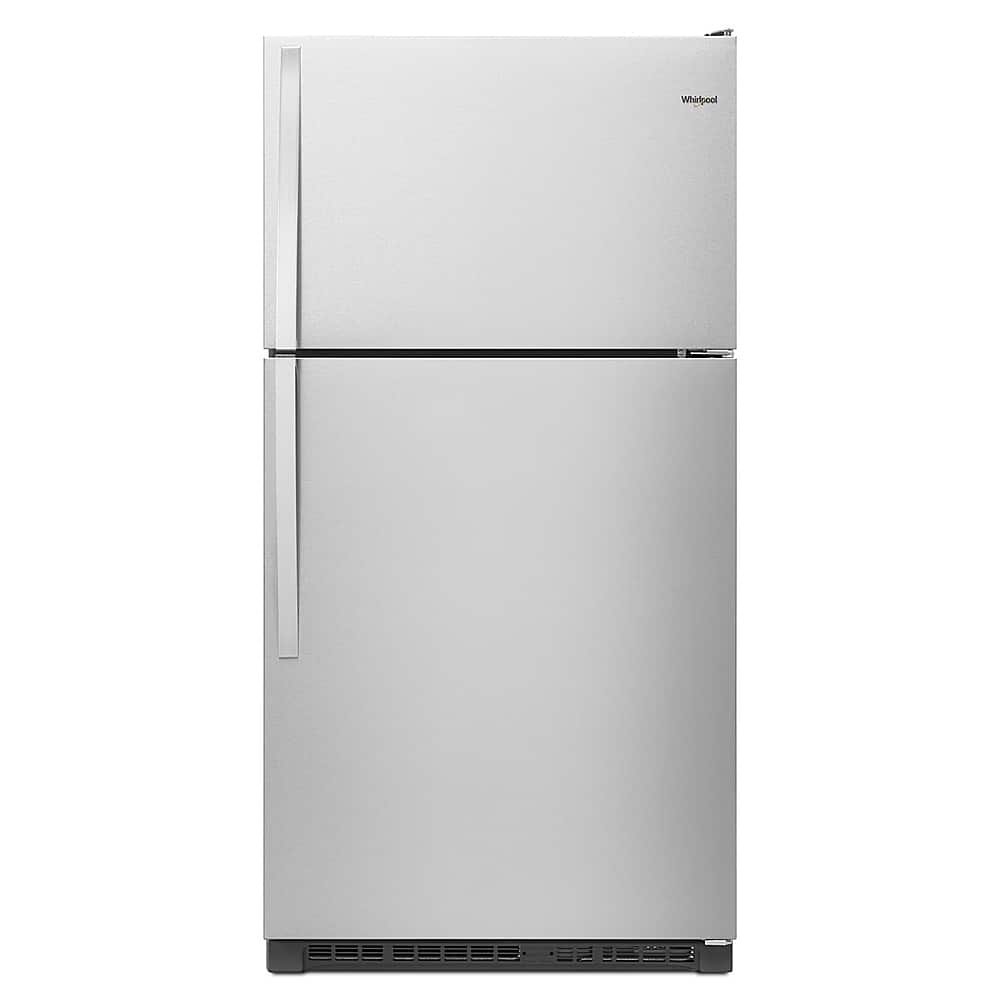 Whirlpool 20.5 Cu. Ft. Top-Freezer Refrigerator Stainless Steel from Kings Outlet