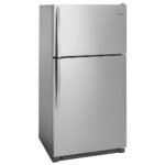 Whirlpool 20.5 Cu. Ft. Top-Freezer Refrigerator Stainless Steel from Kings Outlet