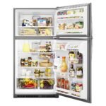 Whirlpool 20.5 Cu. Ft. Top-Freezer Refrigerator Stainless Steel from Kings Outlet