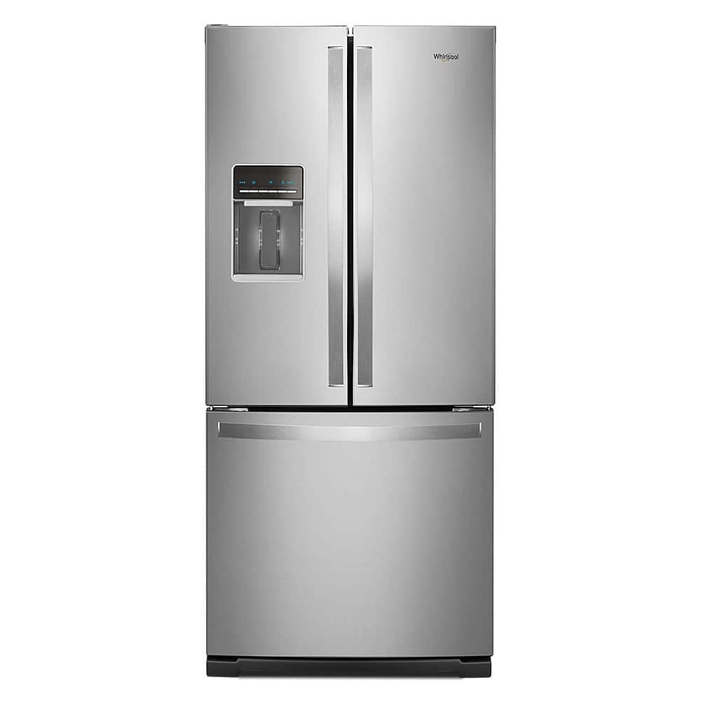 Whirlpool 19.7 Cu. Ft. French Door Refrigerator Stainless Steel from Kings Outlet