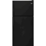 Whirlpool 18.2 Cu. Ft. Top-Freezer Refrigerator Black from Kings Outlet