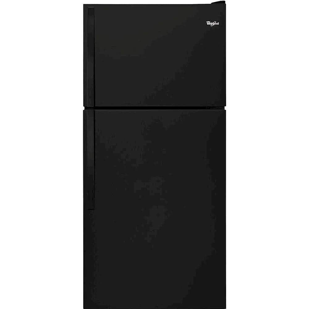 Whirlpool 18.2 Cu. Ft. Top-Freezer Refrigerator Black from Kings Outlet