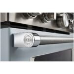 KitchenAid Commercial-Style 5.1 Cu. Ft. Slide-In Gas True Convection Range Self-Cleaning Misty Blue from Kings Outlet