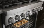 KitchenAid Commercial-Style 5.1 Cu. Ft. Slide-In Gas True Convection Range Self-Cleaning Stainless Steel from Kings Outlet