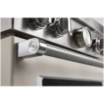 KitchenAid Commercial-Style 5.1 Cu. Ft. Slide-In Gas True Convection Range Self-Cleaning Milkshake from Kings Outlet