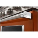 KitchenAid Commercial-Style 5.1 Cu. Ft. Slide-In Gas True Convection Range Self-Cleaning Scorched Orange from Kings Outlet