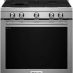 KitchenAid 5.8 Cu. Ft. Self-Cleaning Freestanding Gas True Convection Range Even-Heat Stainless Steel from Kings Outlet
