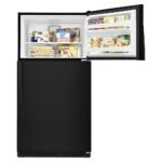 Whirlpool 20.5 Cu. Ft. Top-Freezer Refrigerator Black from Kings Outlet