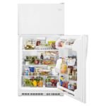 Whirlpool 20.5 Cu. Ft. Top-Freezer Refrigerator White from Kings Outlet