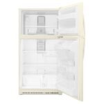 Whirlpool 20.5 Cu. Ft. Top-Freezer Refrigerator Biscuit from Kings Outlet