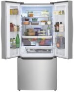 Frigidaire Gallery 20.0 Cu. Ft. French Door Standard-Depth Refrigerator Internal Water Dispenser Smudge Proof from Kings Outlet