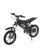 GoTrax Fitz 16" Electric Dirt Bike 15mi Max Range 15.5 mph Max Speed Black from Kings Outlet
