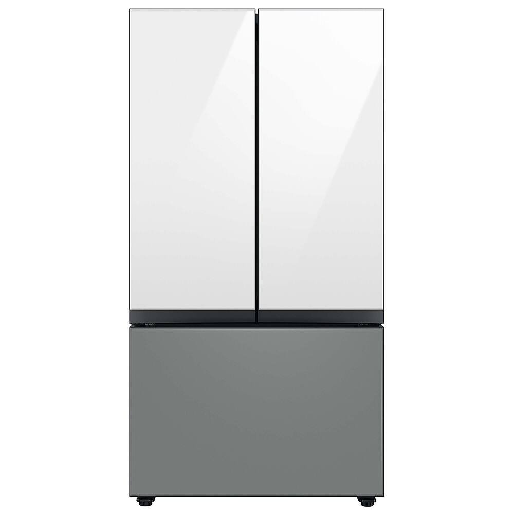 Samsung BESPOKE 30 cu. ft. 3-Door French Door Smart Refrigerator AutoFill Water Pitcher Custom from Kings Outlet