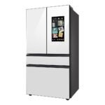 Samsung BESPOKE 29 cu. ft. 4-Door French Door Smart Refrigerator Family Hub Custom Panel from Kings Outlet