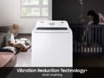Samsung 4.4 Cu. Ft. High-Efficiency Top Load Washer ActiveWave Agitator White from Kings Outlet