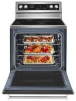 KitchenAid 6.4 Cu. Ft. Self-Cleaning Freestanding Electric Convection Range Stainless Steel from Kings Outlet