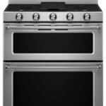 KitchenAid 6.7 Cu. Ft. Self-Cleaning Freestanding Double Oven Dual Fuel Convection Range Stainless Steel from Kings Outlet