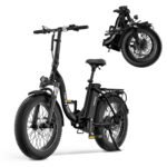 HiBoy EX6F Foldable Electric Bike 75 mi Max Operating Range 25 mph Max Speed from Kings Outlet
