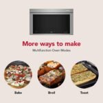 KitchenAid 1.1 Cu. Ft. Convection Flush Built-In Over-the-Range Smart Microwave Sensor Cooking Air Fry from Kings Outlet