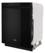 Whirlpool 24" Top Control Built-In Stainless Steel Tub Dishwasher Large Capacity Tall Top Rack from Kings Outlet