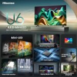 Hisense 65" Class U6 Series Mini-LED 4K UHD QLED Smart Google TV 2024 from Kings Outlet