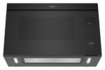 Whirlpool 1.1 Cu. Ft. Over-the-Range Microwave Flush Built-in Design Black from Kings Outlet
