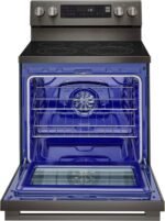 LG 6.3 Cu. Ft. Freestanding Electric True Convection Smart Range Air Fry Premium Handle from Kings Outlet