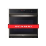 LG 30" Smart Built-In Single Electric Convection Wall Oven Air Fry Black Stainless Steel from Kings Outlet