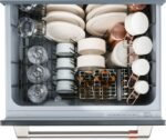 Café 24" Top Control Built-In Double Drawer Dishwasher Customizable Stainless Steel from Kings Outlet