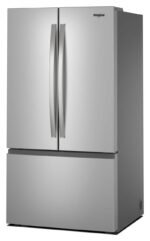 Whirlpool 31 Cu.Ft. French Door Refrigerator Ice Maker Family-Sized Capacity Fingerprint-Resistant Stainless Finish from Kings Outlet
