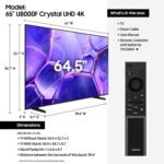 Samsung 65" Class U8000F Series Crystal UHD 4K Smart Tizen TV 2025 from Kings Outlet