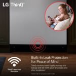 LG 24" Top Control Smart Built-In Stainless Steel Tub Dishwasher 3rd Rack QuadWash Pro from Kings Outlet