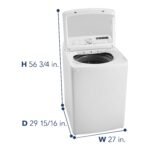 Insignia 4.1 Cu. Ft. Top Load Washer ColdMotion Technology White from Kings Outlet