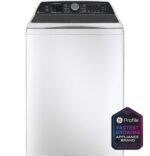 GE Profile 5.3 Cu. Ft. High Efficiency Smart Top Load Washer Smarter Wash Technology from Kings Outlet