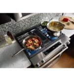 KitchenAid 6.4 Cu. Ft. Self-Cleaning Slide-In Dual Fuel Convection Range Stainless Steel from Kings Outlet