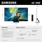 Samsung 65" Class S95F Series OLED 4K UHD SamsungVision AI Smart Tizen TV 2025 from Kings Outlet