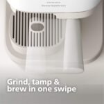 Philips Baristina Automatic Espresso Machine Milky White from Kings Outlet