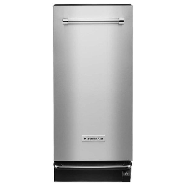 KitchenAid 1.4 Cu. Ft. Built-In Trash Compactor Stainless Steel from Kings Outlet