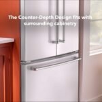 KitchenAid 20 cu. ft. 36-Inch Width Counter-Depth French Door Refrigerator Interior Dispense White from Kings Outlet