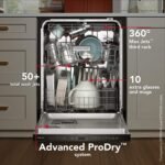 KitchenAid 24" Top Control Built-In Tub Dishwasher Third Rack Stainless Steel from Kings Outlet