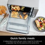 Ninja Double Stack XL Countertop Oven Air Fryer Pro Cook System Stainless Steel from Kings Outlet