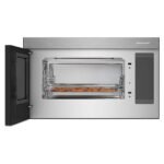 KitchenAid 1.1 Cu. Ft. Convection Flush Built-In Over-the-Range Microwave Air Fry Mode Stainless Steel from Kings Outlet
