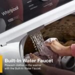 Whirlpool 4.7-4.8 Cu. Ft. Top Load Washer 2 in 1 Removable Agitator White from Kings Outlet