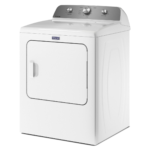 Maytag 7.0 Cu. Ft. Electric Dryer Wrinkle Prevent White from Kings Outlet