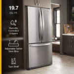 Whirlpool 20 Cu. Ft. Wide French Door Refrigerator Stainless Steel from Kings Outlet