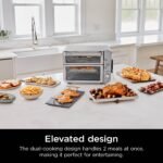 Ninja Double Stack XL Countertop Oven Air Fryer Pro Cook System Stainless Steel from Kings Outlet