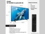 Samsung 98" Class DU9000 Series Crystal UHD Smart Tizen TV 2024 from Kings Outlet